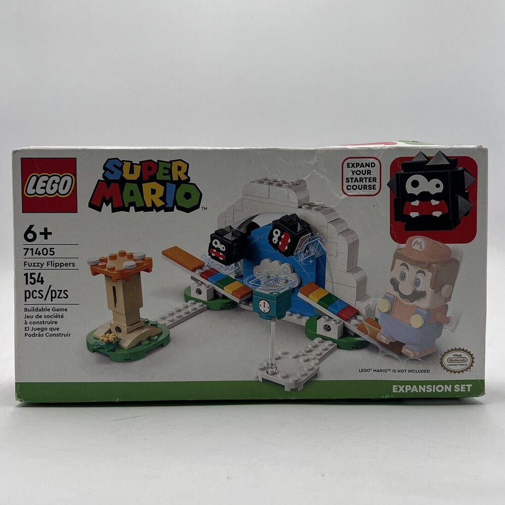 LEGO Super Mario: Fuzzy Flippers Expansion Set (71405) - Sealed (Damaged Box)